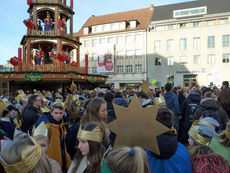 Bundesweite Eröffnung der Sternsingeraktion in Fulda (Foto: Karl-Franz Thiede)